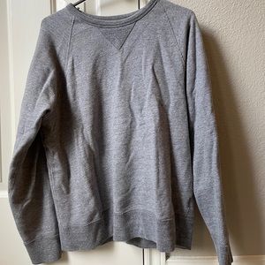 J Crew Grey Crewneck Sweatshirt